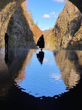 清津峡渓谷トンネルに投稿された画像（2022/11/5）