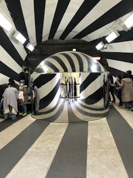 清津峡渓谷トンネルに投稿された画像（2022/11/5）