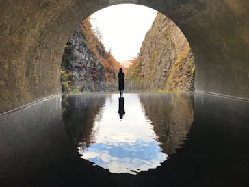 清津峡渓谷トンネルに投稿された画像（2022/11/5）