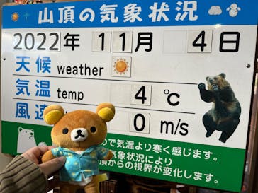 のぼりべつクマ牧場に投稿された画像（2022/11/6）