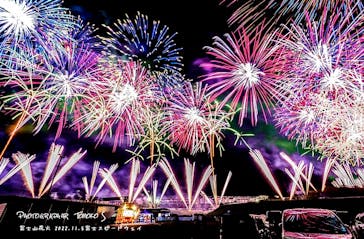 富士山花火 VS スピードウェイ 2026に投稿された画像（2022/11/6）