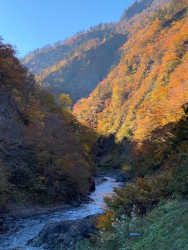 清津峡渓谷トンネルに投稿された画像（2022/11/6）