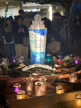 江の島シーキャンドルに投稿された画像（2022/11/6）