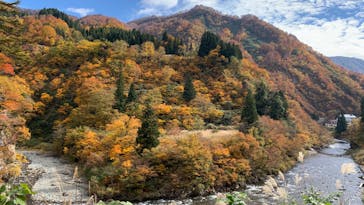 清津峡渓谷トンネルに投稿された画像（2022/11/6）