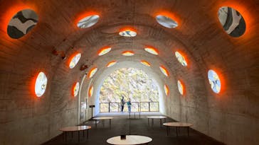 清津峡渓谷トンネルに投稿された画像（2022/11/6）