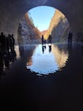 清津峡渓谷トンネルに投稿された画像（2022/11/10）