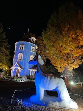 ムーミンバレーパークに投稿された画像（2022/11/10）