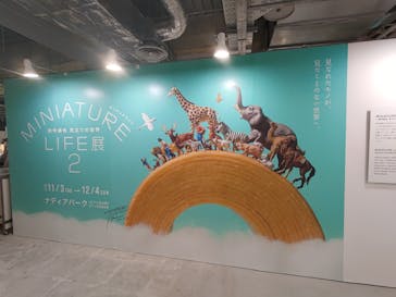 MINIATURE LIFE展2 ー田中達也 見立ての世界ー（ナディアパーク）に投稿された画像（2022/11/14）