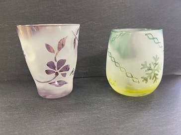 サンドブラスト本部教室 砂で削るガラス工芸教室に投稿された画像（2022/11/19）