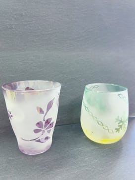 サンドブラスト本部教室 砂で削るガラス工芸教室に投稿された画像（2022/11/19）