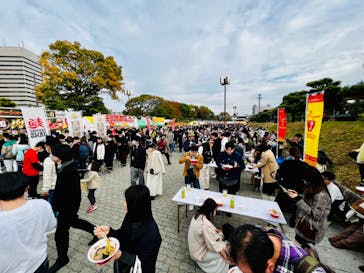 大阪城 極上ラーメンストリートに投稿された画像（2022/11/19）