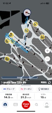 軽井沢プリンスホテルスキー場に投稿された画像（2022/11/25）