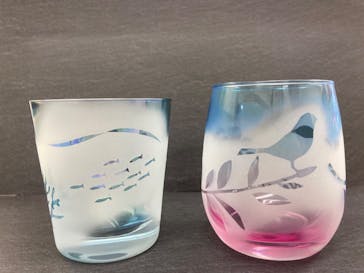 サンドブラスト本部教室 砂で削るガラス工芸教室に投稿された画像（2022/11/28）