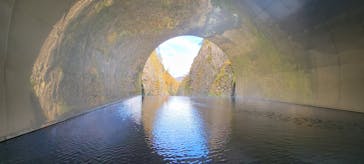 清津峡渓谷トンネルに投稿された画像（2022/11/28）