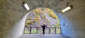 清津峡渓谷トンネルに投稿された画像（2022/11/28）