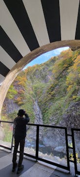 清津峡渓谷トンネルに投稿された画像（2022/11/28）