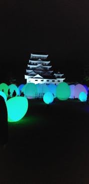 福山城400年博-FUKUYAMA CASTLE EXPO 2022- RCC開局70年 「チームラボ 福山城 光の祭」に投稿された画像（2022/12/3）