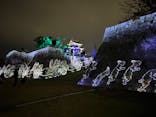 福山城400年博-FUKUYAMA CASTLE EXPO 2022- RCC開局70年 「チームラボ 福山城 光の祭」に投稿された画像（2022/12/3）