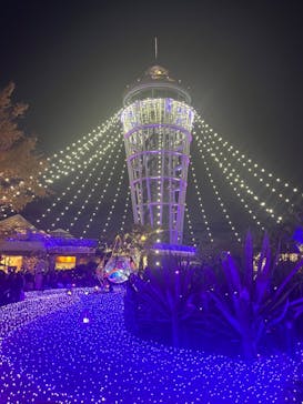 江の島シーキャンドルに投稿された画像（2022/12/4）