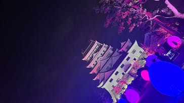 福山城400年博-FUKUYAMA CASTLE EXPO 2022- RCC開局70年 「チームラボ 福山城 光の祭」に投稿された画像（2022/12/10）
