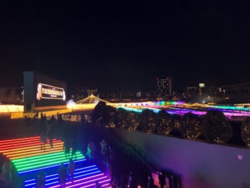 東京メガイルミに投稿された画像（2022/12/10）