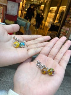 トロールビーズ ルミナスディライトファセット 越し