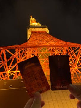 東京タワーに投稿された画像（2022/12/11）