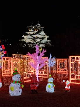 大阪城イルミナージュに投稿された画像（2022/12/12）