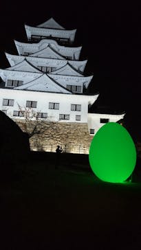 福山城400年博-FUKUYAMA CASTLE EXPO 2022- RCC開局70年 「チームラボ 福山城 光の祭」に投稿された画像（2022/12/13）
