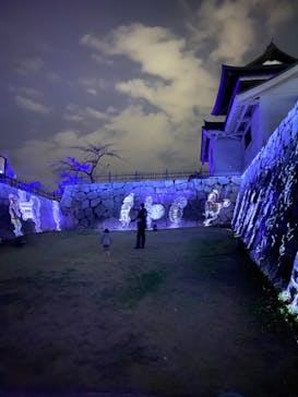 福山城400年博-FUKUYAMA CASTLE EXPO 2022- RCC開局70年 「チームラボ 福山城 光の祭」に投稿された画像（2022/12/13）