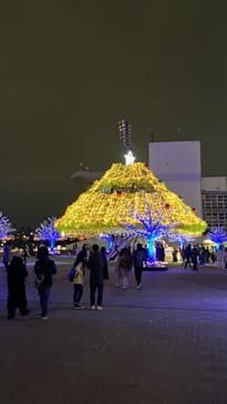 東京メガイルミに投稿された画像（2022/12/17）
