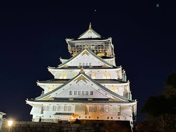 大阪城天守閣に投稿された画像（2022/12/18）