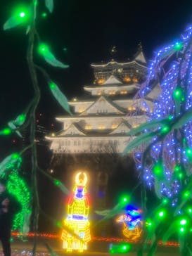 大阪城イルミナージュに投稿された画像（2022/12/20）