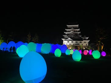 福山城400年博-FUKUYAMA CASTLE EXPO 2022- RCC開局70年 「チームラボ 福山城 光の祭」に投稿された画像（2022/12/21）