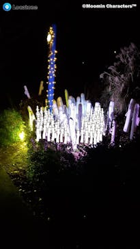 ムーミンバレーパークに投稿された画像（2022/12/24）