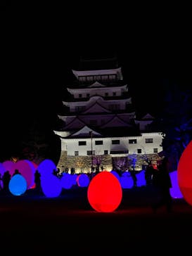 福山城400年博-FUKUYAMA CASTLE EXPO 2022- RCC開局70年 「チームラボ 福山城 光の祭」に投稿された画像（2022/12/24）