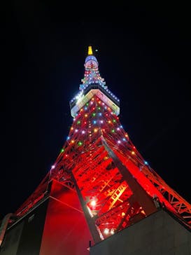 東京タワーに投稿された画像（2022/12/24）