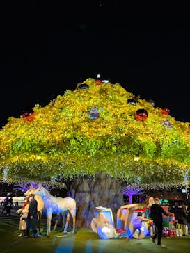 東京メガイルミに投稿された画像（2022/12/25）