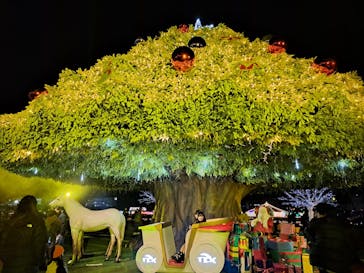 東京メガイルミに投稿された画像（2022/12/25）