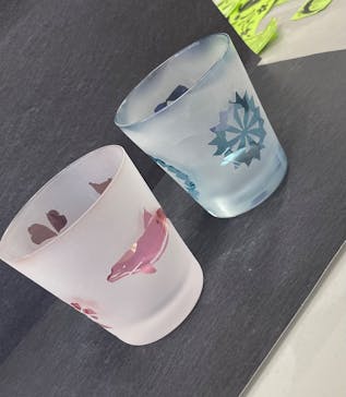 サンドブラスト本部教室 砂で削るガラス工芸教室に投稿された画像（2022/12/25）