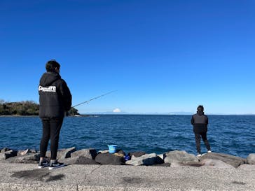 海釣り体験＠レンタル釣竿まるへい遊び隊に投稿された画像（2022/12/25）