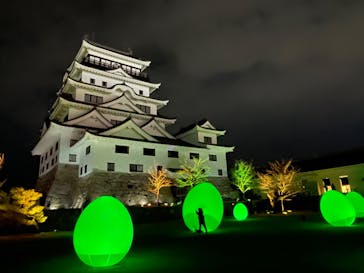 福山城400年博-FUKUYAMA CASTLE EXPO 2022- RCC開局70年 「チームラボ 福山城 光の祭」に投稿された画像（2022/12/27）