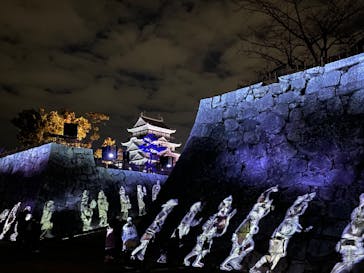 福山城400年博-FUKUYAMA CASTLE EXPO 2022- RCC開局70年 「チームラボ 福山城 光の祭」に投稿された画像（2022/12/27）