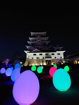 福山城400年博-FUKUYAMA CASTLE EXPO 2022- RCC開局70年 「チームラボ 福山城 光の祭」に投稿された画像（2022/12/29）