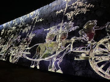 福山城400年博-FUKUYAMA CASTLE EXPO 2022- RCC開局70年 「チームラボ 福山城 光の祭」に投稿された画像（2022/12/30）