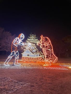 大阪城イルミナージュに投稿された画像（2022/12/30）