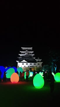 福山城400年博-FUKUYAMA CASTLE EXPO 2022- RCC開局70年 「チームラボ 福山城 光の祭」に投稿された画像（2022/12/31）
