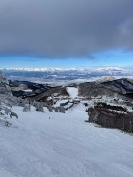 志賀高原中央エリアスキー場に投稿された画像（2022/12/31）