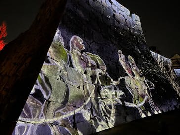 福山城400年博-FUKUYAMA CASTLE EXPO 2022- RCC開局70年 「チームラボ 福山城 光の祭」に投稿された画像（2023/1/2）