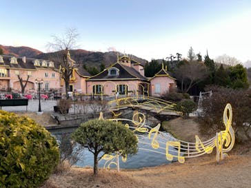 河口湖 音楽と森の美術館に投稿された画像（2023/1/2）